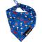 Show in main carousel: Sassy Woof MLB x Peanuts Dog Bandana, Chicago Cubs, Small: 13-in neck slide 1 of 7