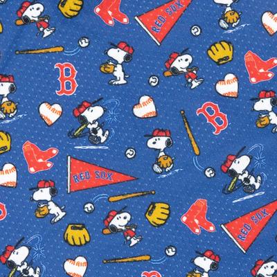 Show full view: Sassy Woof MLB x Peanuts Dog Bandana, Boston Red Sox, Large: 21.5-in neck slide 3 of 6