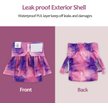 Show in main carousel: CuteBone Washable & Reusable Tie-Dye Female Dog Diapers with Skirts, 3 count, X-Small: 10-in waist slide 7 of 8