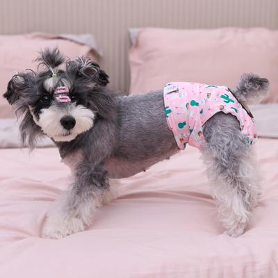 Show full view: CuteBone Reusable Female Dog Diapers, 3 count, Medium: 16 to 21-in waist, Unicorn & Pig & Sheep slide 7 of 11