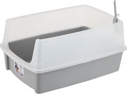 Litter Genie Products Cat Litter Box, Gray, XX-Large, 30-in
