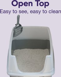 Litter Genie Products Cat Litter Box, Gray, Large, 19-in slide 2 of 4