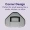 Show in main carousel: Litter Genie Products Corner Enclosed Cat Litter Box, Gray/Black, 21-in slide 3 of 8