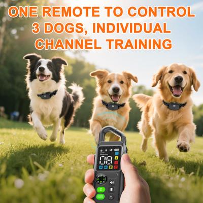 Show full view: Hoistspark T810 Dog RemoteTraining Collar with Anti-Bark & LED Light slide 6 of 10