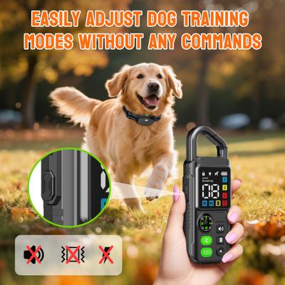 Show full view: Hoistspark T810 Dog RemoteTraining Collar with Anti-Bark & LED Light slide 4 of 10