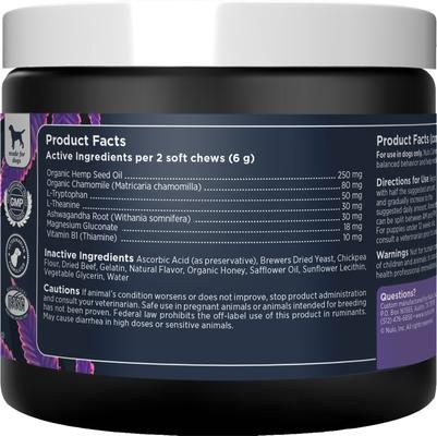 Show full view: Nulo Calming Soft Chew Dog Supplement, 90 Count slide 3 of 12