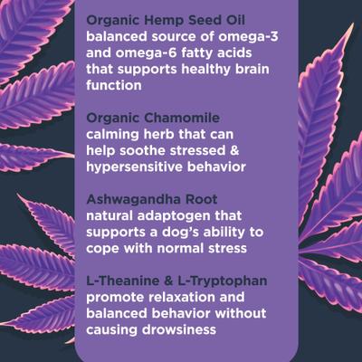 Show full view: Nulo Calming Soft Chew Dog Supplement, 90 Count slide 5 of 12