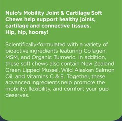 Nulo Hydrolyzed Beef Flavored Soft Chews Joint Supplement for Dogs, 90 count slide 2 of 9
