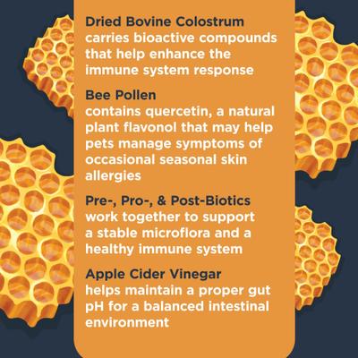 Show full view: Nulo Beef Flavored Soft Chew Immune & Allergy Supplement for Dogs, 90 Count slide 5 of 12