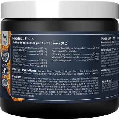Show full view: Nulo Beef Flavored Soft Chew Immune & Allergy Supplement for Dogs, 90 Count slide 3 of 12