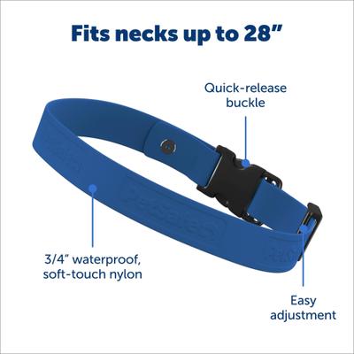 Show full view: PetSafe Guardian GPS & Tracking 2.0 Dog Fence Replacement Strap, Blue slide 4 of 6
