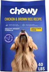Chewy Healthy Weight Formula Chicken & Brown Rice Recipe with Prebiotics Dry Adult Dog Food, 40-lb bag