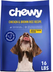 Chewy Chicken & Brown Rice Recipe with Prebiotics Dry Adult Dog Food, 16-lb bag