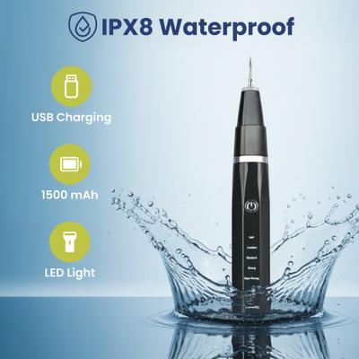 Show full view: PawsPik Ultrasonic Teeth Cleaner Dog Dental Kit, Black slide 6 of 12