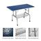 Show in main carousel: Cesicia Folding Heavy Duty Stainless Steel Dog Pet Grooming Table, Blue, 35.4 x 23.6 x 30-in slide 5 of 7