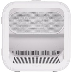 Pet Marvel H4 High-Velocity & Quiet Small Dog & Cat Hair Grooming Dryer Box, White, 68-L