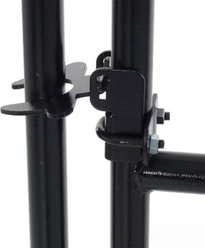 Lucky Dog Black Welded Wire Gate in Gate Dog Kennel Accessory, Black, 6 x 4-ft slide 2 of 9