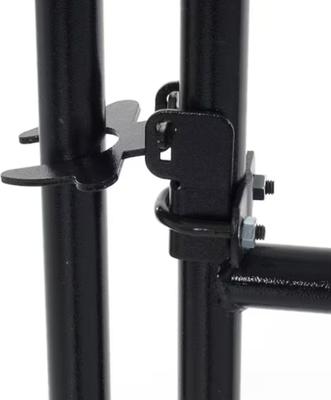 Show full view: Lucky Dog Black Welded Wire Gate in Gate Dog Kennel Accessory, Black, 6 x 4-ft slide 9 of 10