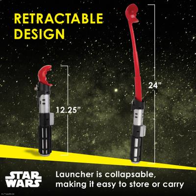 Show full view: Fetch For Pets Darth Vader Lightsaber Ball Launcher Dog Toy with 2 Tennis Balls slide 6 of 8