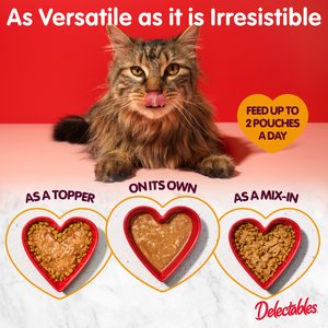 Hartz Delectables Stew Variety Pack Lickable Cat Treats, 1.4-oz pouch, 12 count