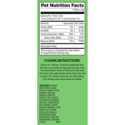 Show full view: Milk-Bone Muddy Paws Dipped Apple Flavored Biscuit Dog Treats, 10-oz bag slide 8 of 9