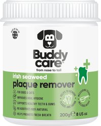 Buddycare Irish Seaweed Plaque Remover Air-Dried Dental Supplement for Dogs, 8-oz bottle