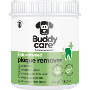 Buddycare Irish Seaweed Plaque Remover Air-Dried Dental Supplement for Dogs, 8-oz bottle
