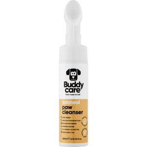 Buddycare Oatmeal Dog, Cat & Small Pet Paw Cleanser, 6.76-fl oz bottle