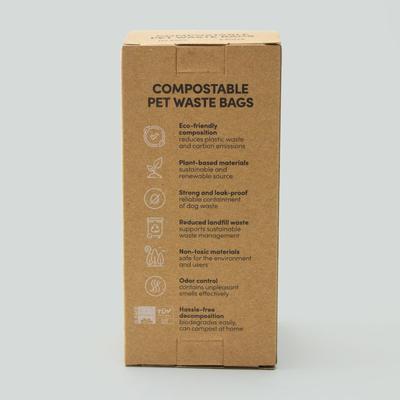 Show full view: ADC Houndstone & Co. Houndstone Unscented Dog Poop Bags, 120 count slide 3 of 6