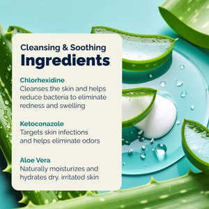 Vetnique Labs Dermabliss Medicated Anti-Bacterial & Anti-Fungal Chlorhexidine Infection Dog & Cat Skin Spray, 8-oz bottle