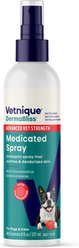 Vetnique Labs Dermabliss Medicated Anti-Bacterial & Anti-Fungal Chlorhexidine Infection Dog & Cat Skin Spray, 8-oz bottle