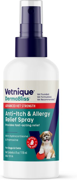 Spot Itch Vet's Best Allergy Itch Relief Spray For Dogs