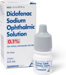 Diclofenac Sodium (Generic) Ophthalmic Solution, 0.1%, 2.5 mL slide 1 of 4