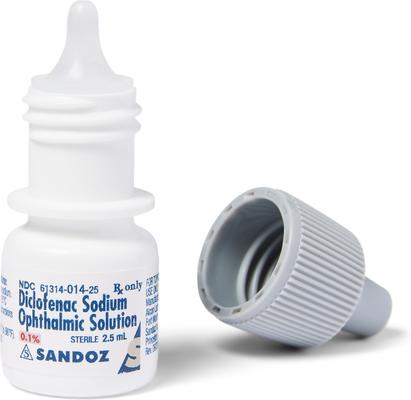 Show full view: Diclofenac Sodium (Generic) Ophthalmic Solution, 0.1%, 2.5 mL slide 2 of 5