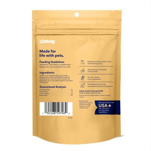 Chewy Made Soft-Baked With Peanut Butter & Banana Grain-Free Dog Treats (FORMERLY AMERICAN JOURNEY), 8-oz bag