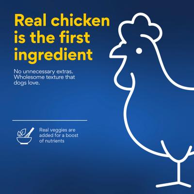 Show full view: Chewy Soft-Baked Chicken Recipe Grain-Free Dog Treats (FORMERLY AMERICAN JOURNEY), 8-oz bag slide 5 of 10