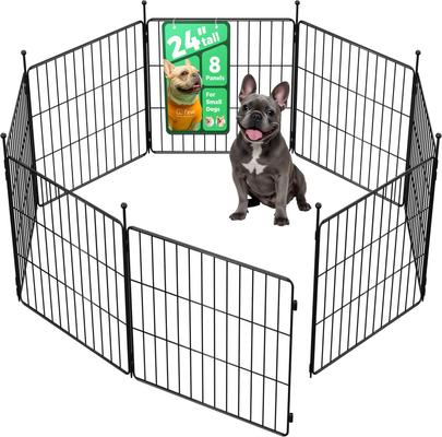 FXW Minipaws Expandable Indoor & Outdoor Dog Playpen, Black