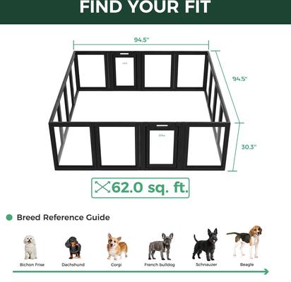 FXW AuraSpace Indoor Dog Playpen