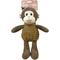 Show in main carousel: Brooklyn Pet Gear Burlap Monkey Dog Plush Toy, 13-in slide 1 of 1