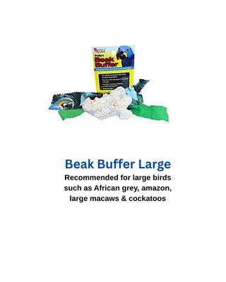 Show full view: Polly's Pet Products Buffer Bird Beak Conditioner, Large slide 3 of 6