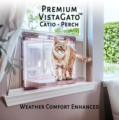 Show full view: VistaGato Cat Window Catio & Perch slide 1 of 11