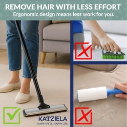 Katziela DuoSweep Broom Pet Hair Remover slide 2 of 5