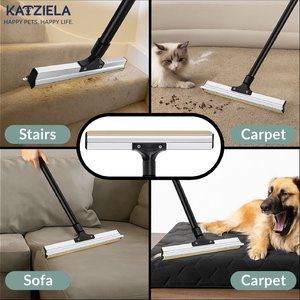 Katziela DuoSweep Broom Pet Hair Remover