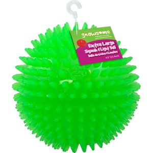 Gnawsome Squeak & Light LED Ball Dog Toy, Color Varies, X-Large, 1 count