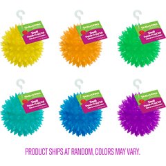 Gnawsome Squeak & Light LED Ball Dog Toy, Color Varies, Small