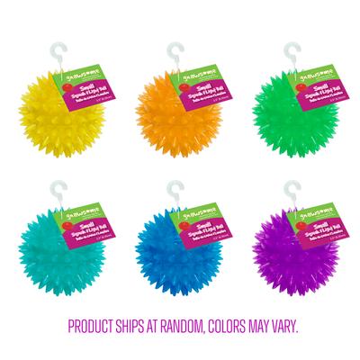 Show full view: Gnawsome Squeak & Light LED Ball Dog Toy, Color Varies, Small slide 1 of 8