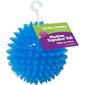Gnawsome Squeak & Light LED Ball Dog Toy, Color Varies, Medium