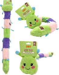 POM Pet Long Honker Catepillar Dog Plush Toy
