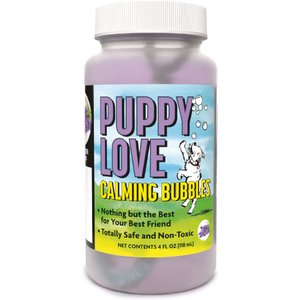 Atomic Bubbles Puppy Love Calming Lavender Scented Bubbles Chasers Dog Toy, 4-fl oz bottle, 1 count