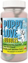 Atomic Bubbles Puppy Love Apple Pie Scented Bubbles Chasers Dog Toy, 4-fl oz bottle, 1 count
